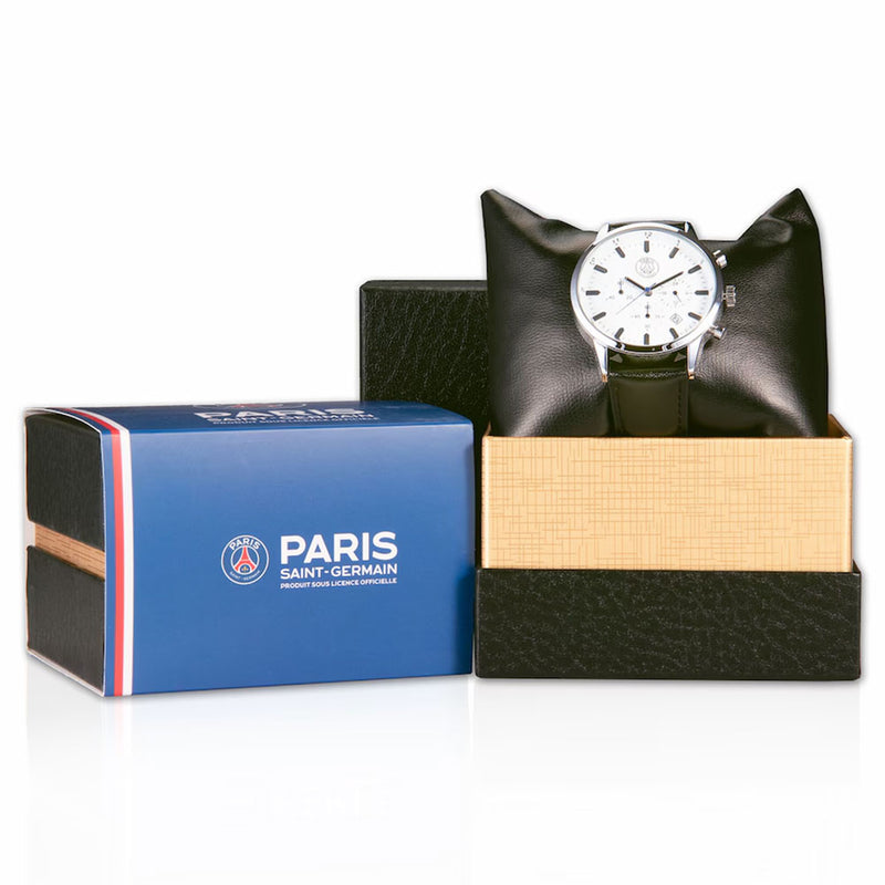 Paris Saint Germain FC Mens Chronograph Watch, side angle