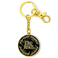 The Lord Of The Rings Charm Keyring Logo, alternate view