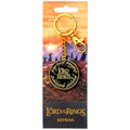 The Lord Of The Rings Charm Keyring Logo, side angle