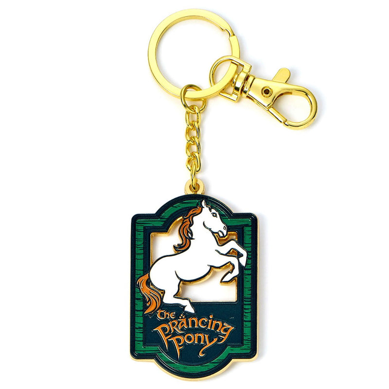 The Lord Of The Rings Charm Keyring Prancing Pony, alternate view