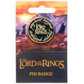 The Lord Of The Rings Logo Pin Badge, alternate view