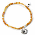 Harry Potter Stone Bracelet With Sterling Silver Time Turner Charm collectible from Infinity Collectables 2026