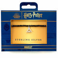 Harry Potter Stone Bracelet With Sterling Silver Deathly Hallows Charm, alternate view
