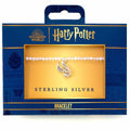 Harry Potter Stone Bracelet With Sterling Silver Golden Snitch Charm