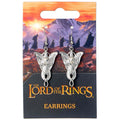 The Lord Of The Rings Silver Plated Evenstar Hook Earrings, alternate view