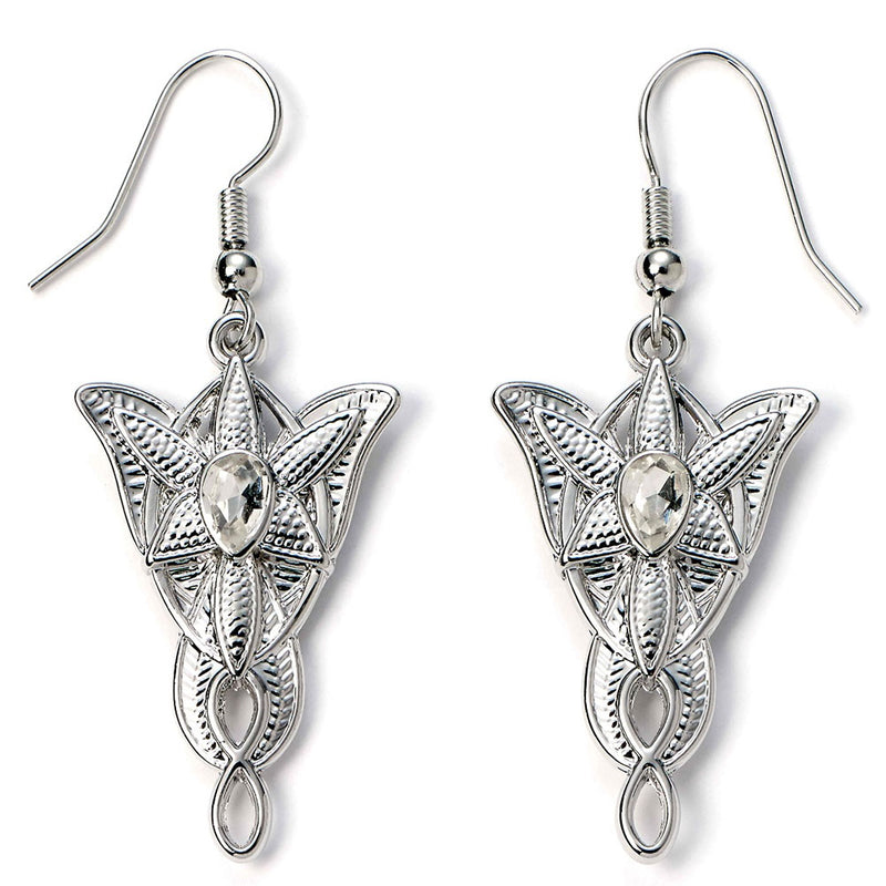The Lord Of The Rings Silver Plated Evenstar Hook Earrings collectible from Infinity Collectables 2026