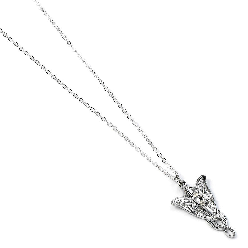 The Lord Of The Rings Silver Plated Evenstar Necklace, alternate view