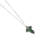 The Lord Of The Rings Silver Plated Leaf Of Lorien Necklace