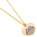 Pusheen Gold Plated Heart Necklace collectible from Infinity Collectables 2026