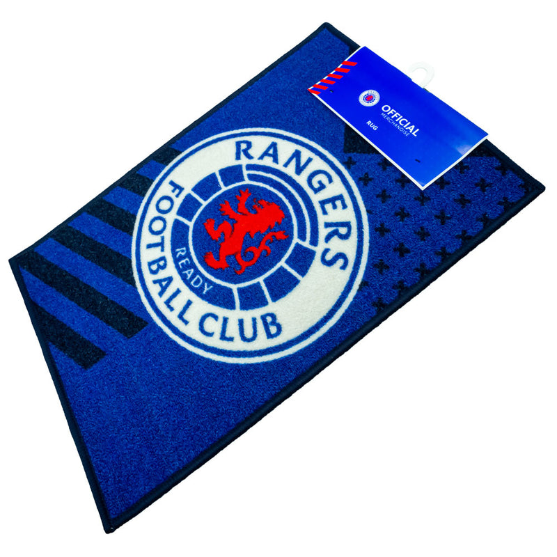 Rangers FC Rug, side angle