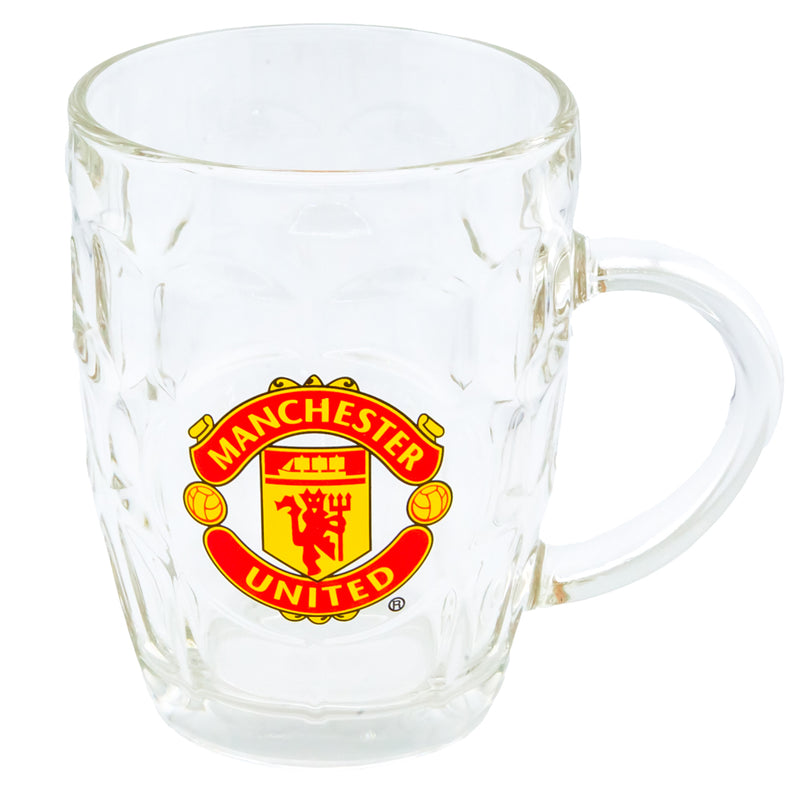 Manchester United FC Dimple Glass Tankard collectible from Infinity Collectables 2026