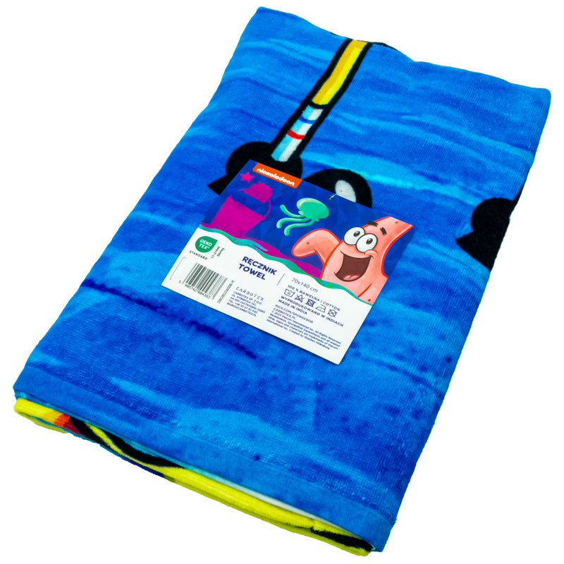 SpongeBob SquarePants Towel, side angle