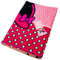 Minnie Mouse Towel, side angle