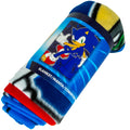 Sonic The Hedgehog Fleece Blanket, close-up detail