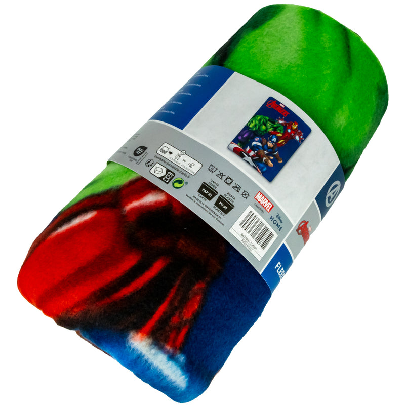 Avengers Fleece Blanket, close-up detail