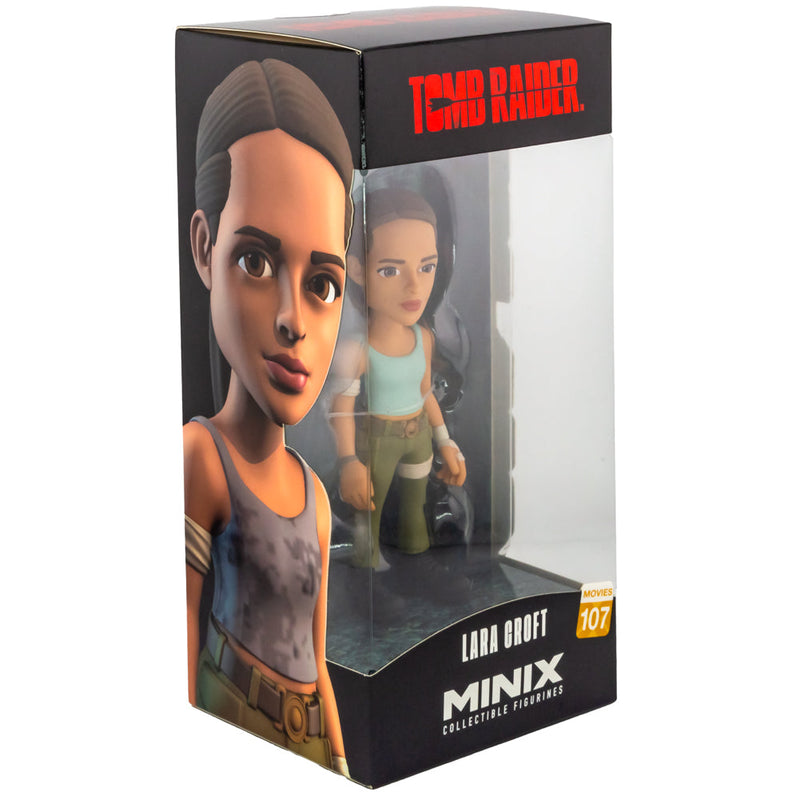 Tomb Raider MINIX Figure Lara Croft, in display