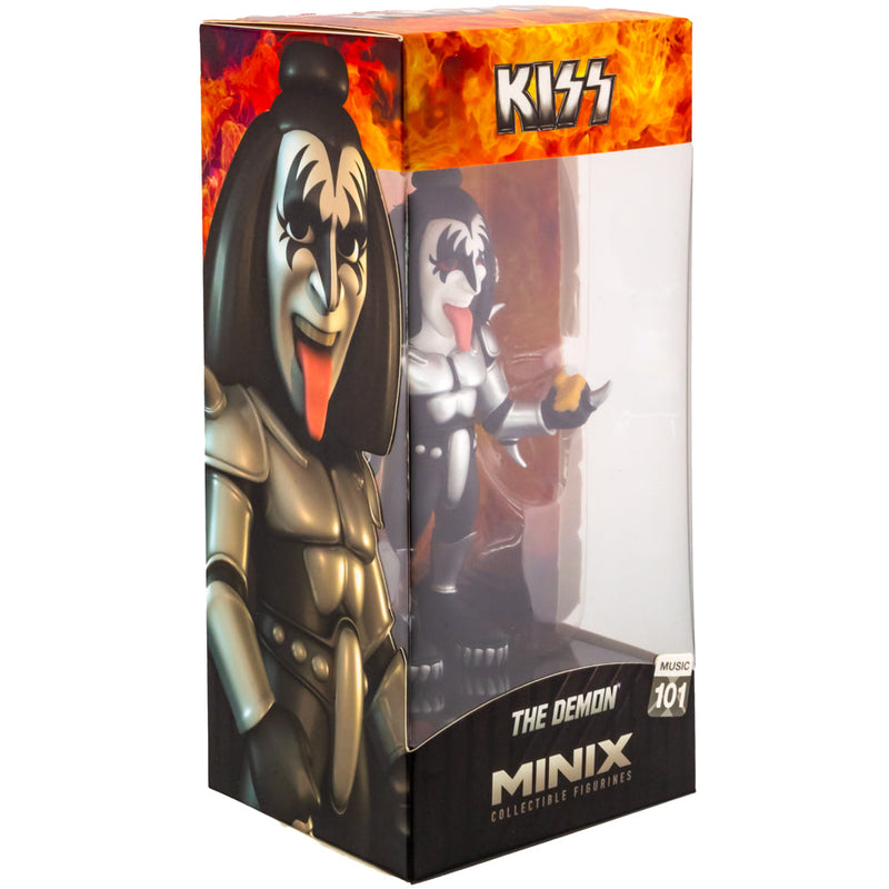 Kiss MINIX Figure The Demon, in display