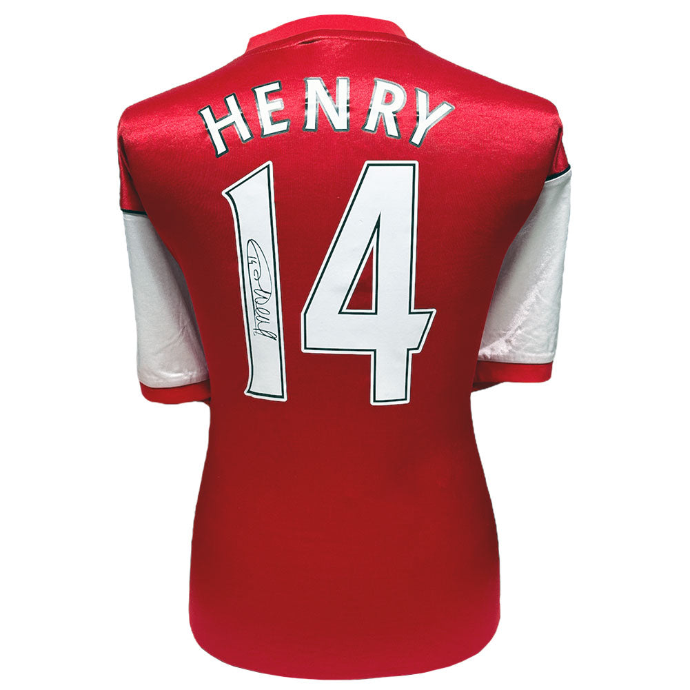 Arsenal Thierry Henry Signed Shirt