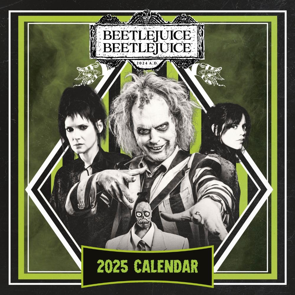 Beetlejuice, Beetlejuice Square 2025 Calendar – Infinity Collectables