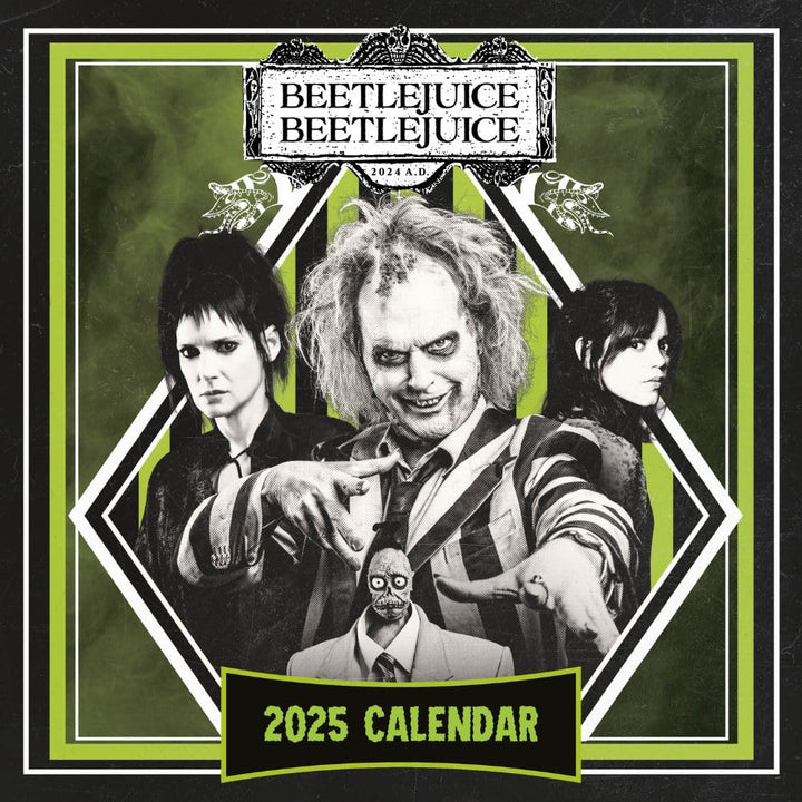 Beetlejuice, Beetlejuice Square 2025 Calendar