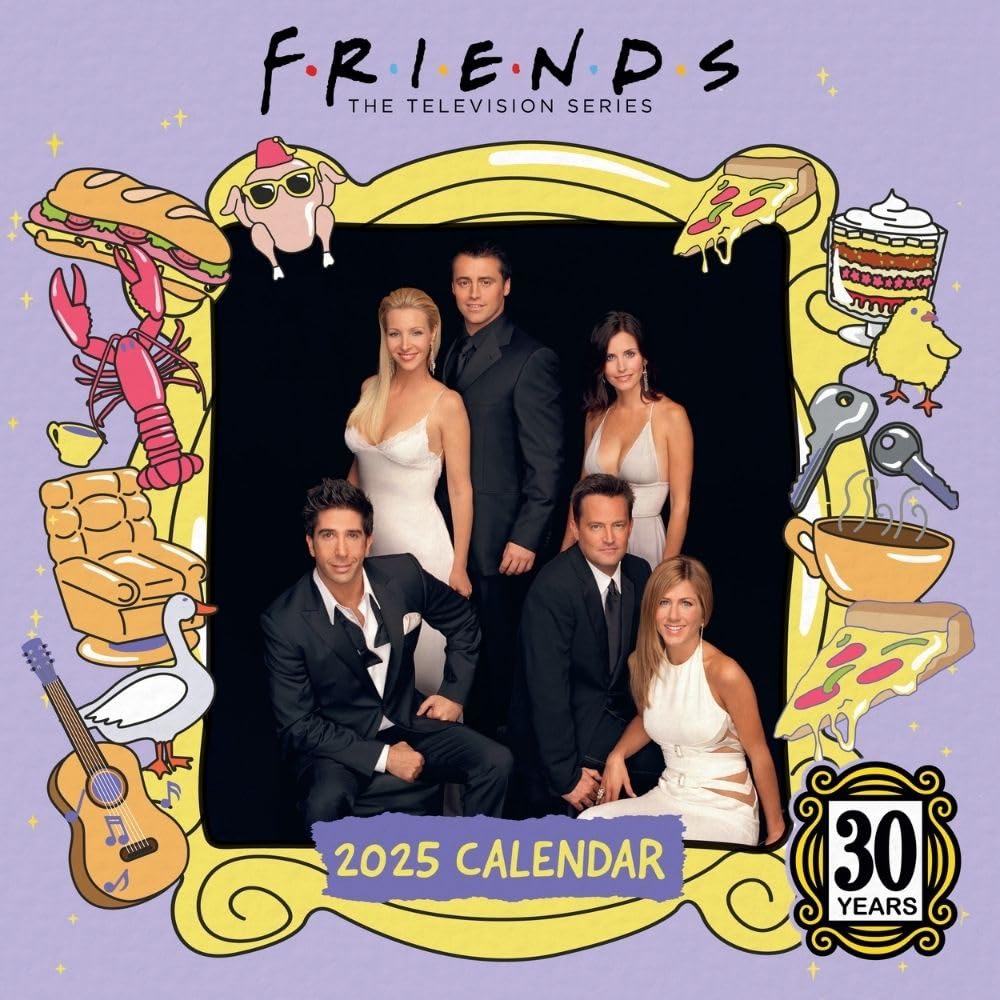 Friends Square 2025 Calendar