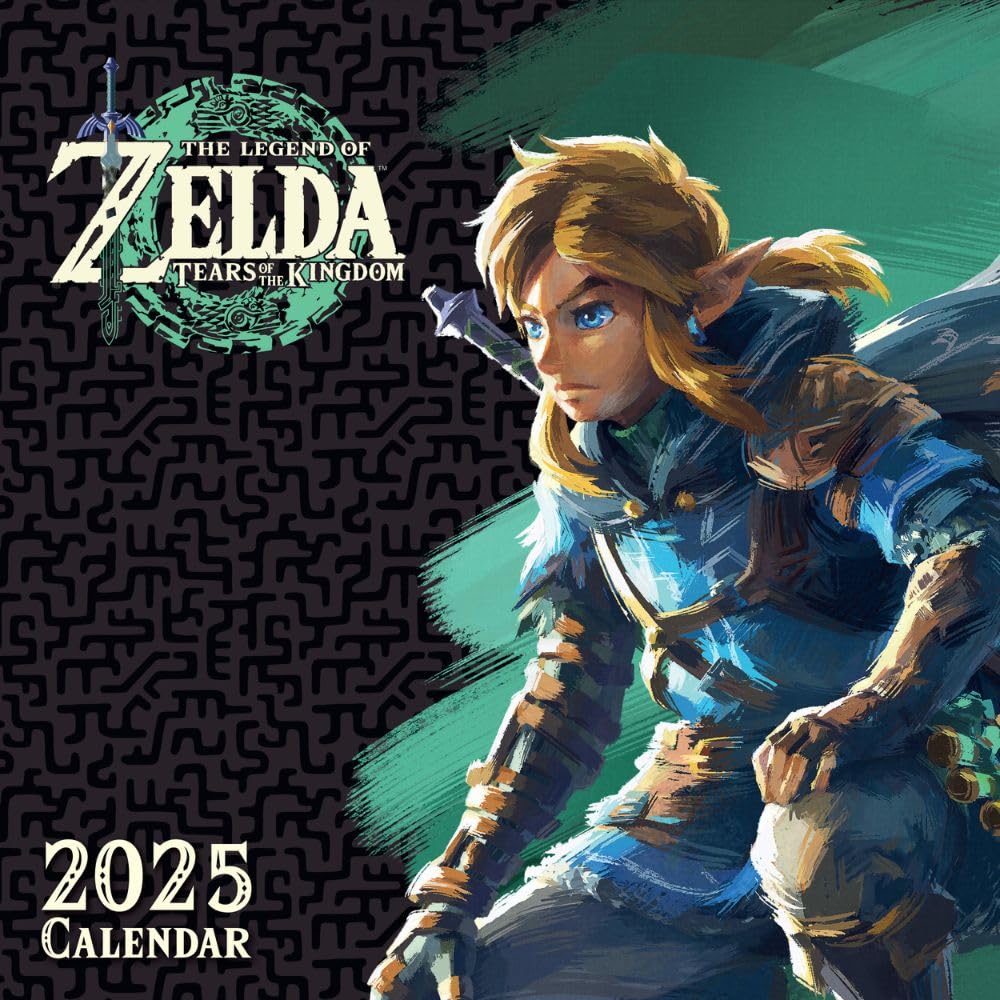 The Legend Of Zelda Square 2025 Calendar