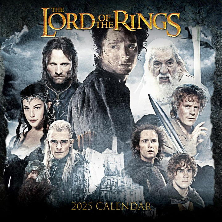 The Lord Of The Rings Square 2025 Calendar