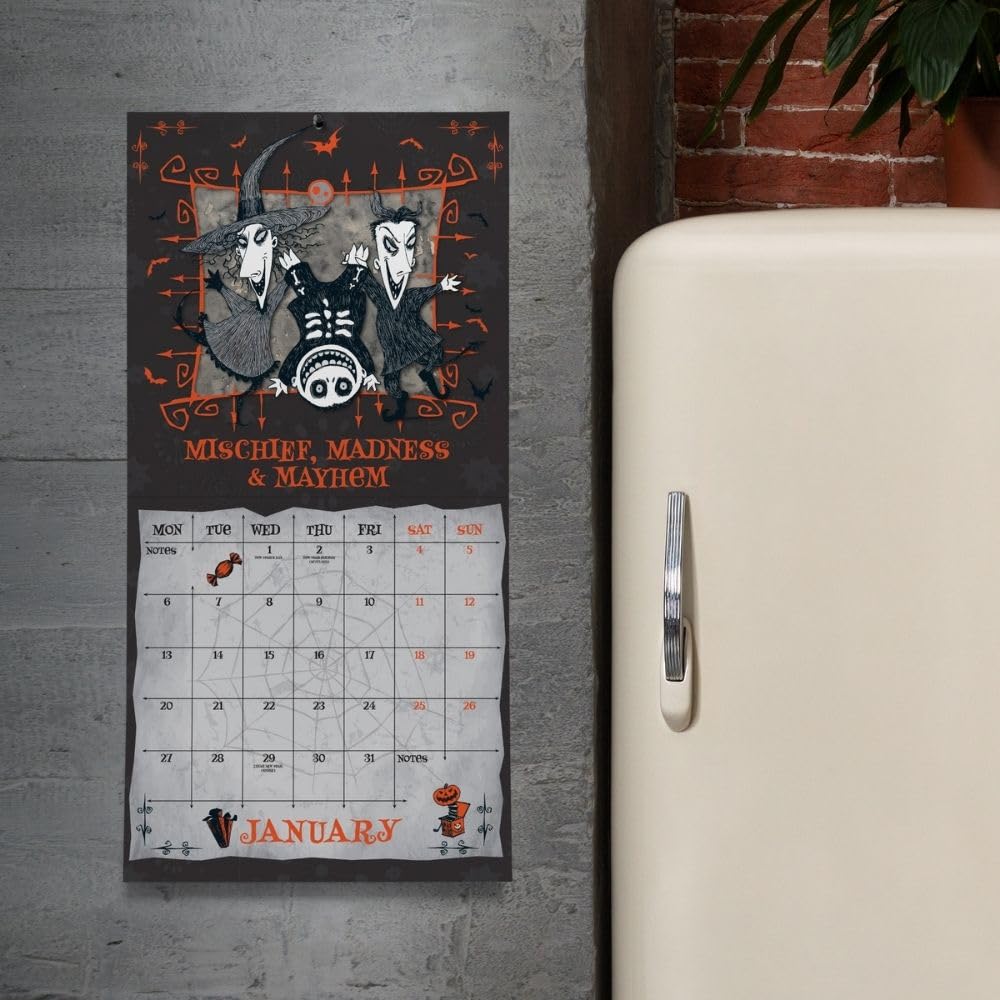 The Nightmare Before Christmas Square 2025 Calendar