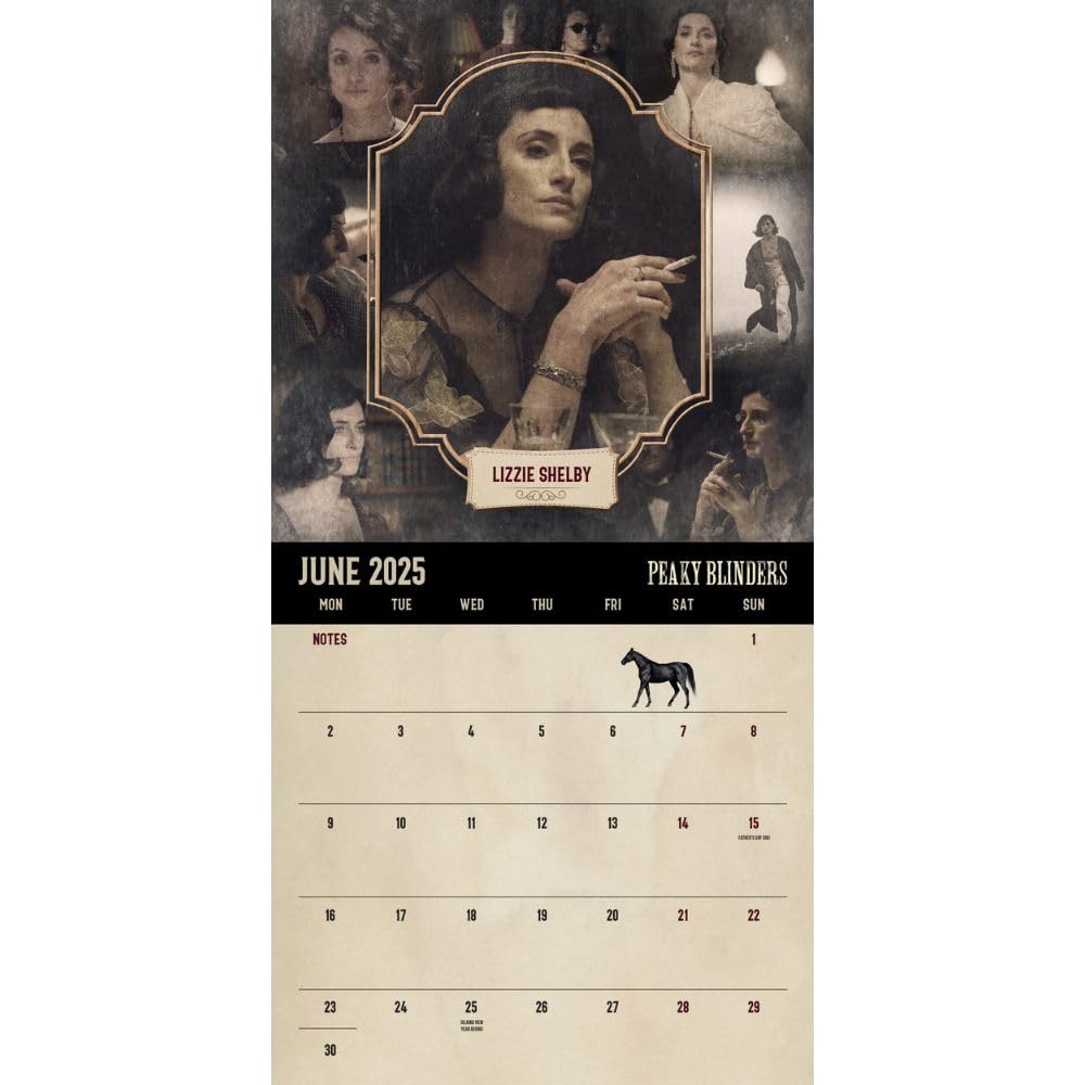 Peaky Blinders Square 2025 Calendar