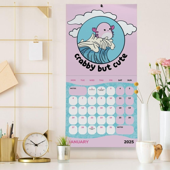 Squishmallows Square 2025 Calendar