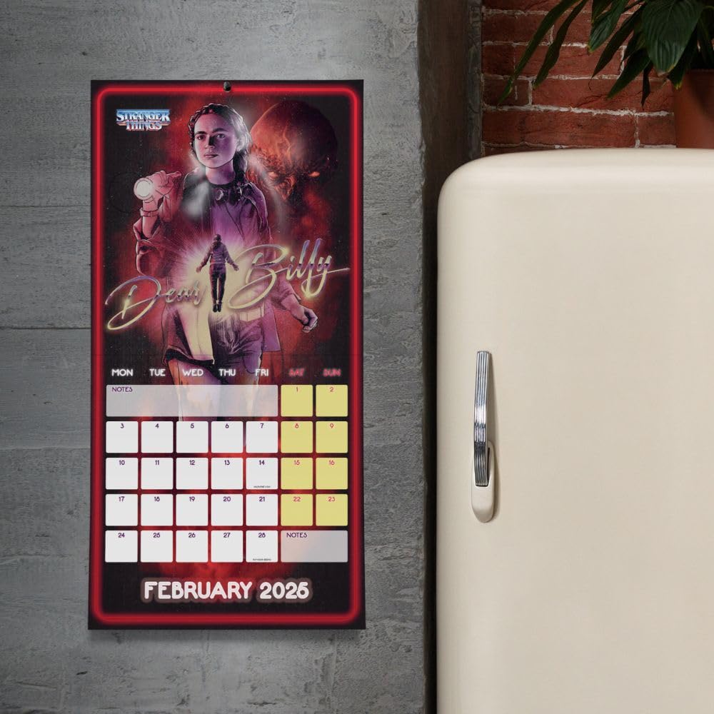 Stranger Things Square 2025 Calendar