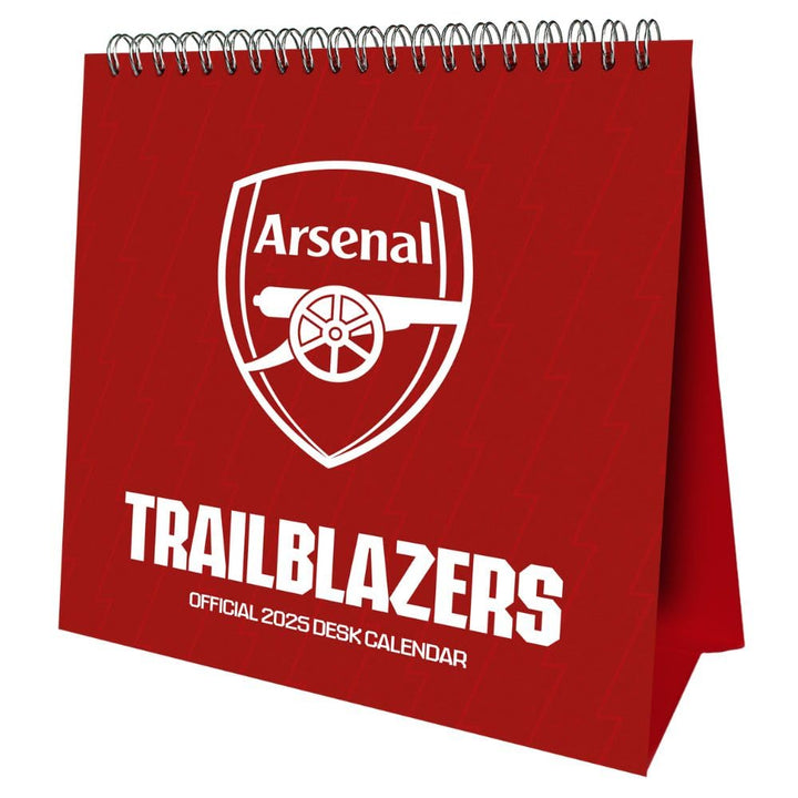 Arsenal FC Desktop 2025 Calendar