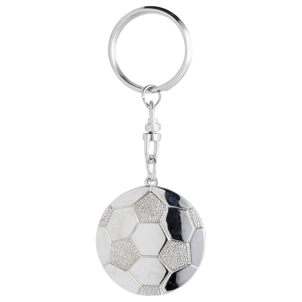 Manchester United Silver Ball Keyring