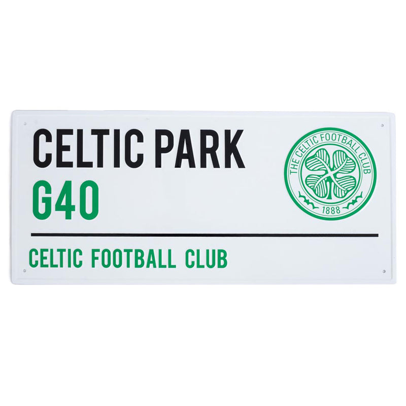 Celtic FC White Street Sign collectible from Infinity Collectables 2026