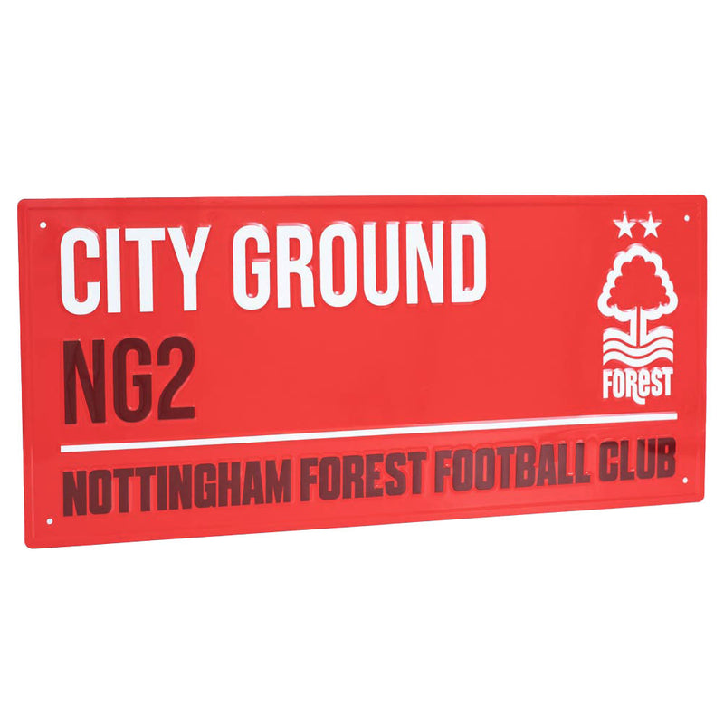 Nottingham Forest FC Colour Street Sign, alternate view