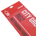 Nottingham Forest FC Colour Street Sign, rear view
