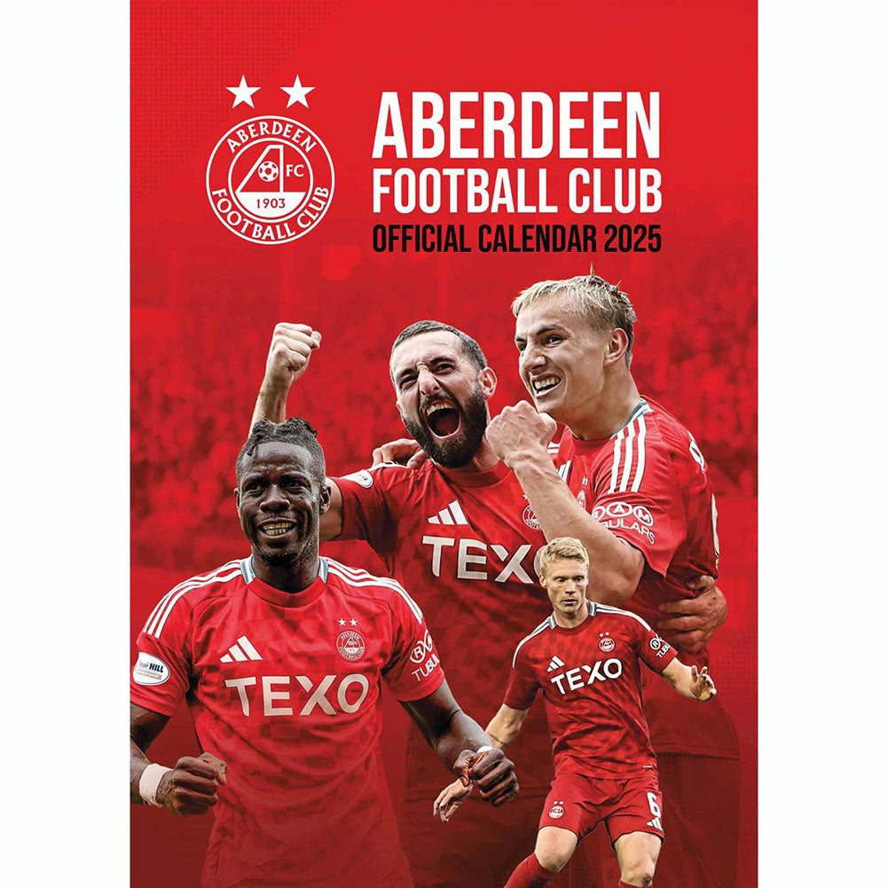 Aberdeen FC A3 2025 Calendar