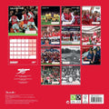 Arsenal FC Legends Square Calendar 2025