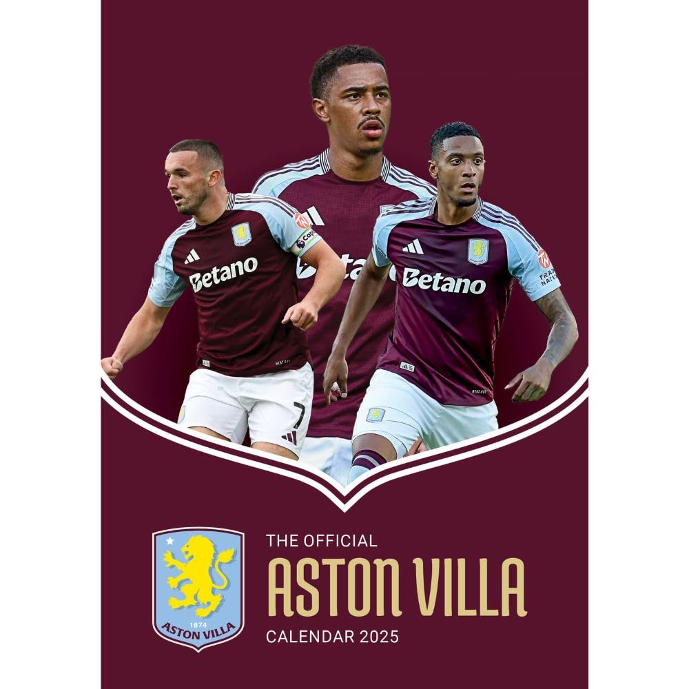 Aston Villa FC A3 2025 Calendar