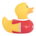 Manchester United FC Home Kit Bath Time Duck, side angle