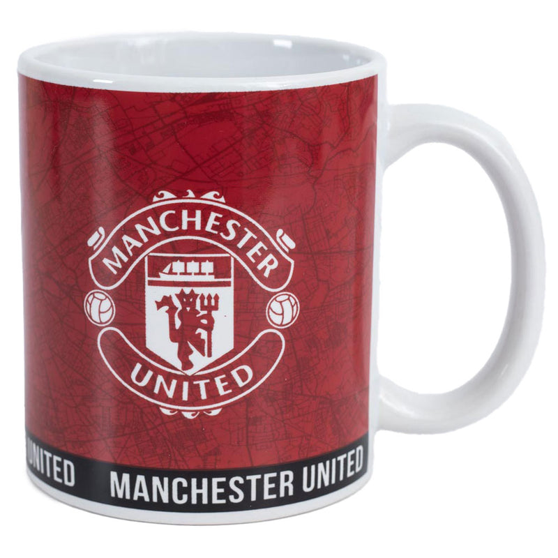 Manchester United FC Identity Mug, side angle