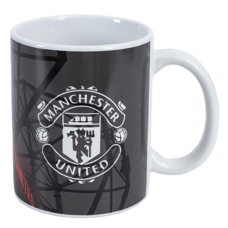 Manchester United FC Old Trafford Mug, side angle