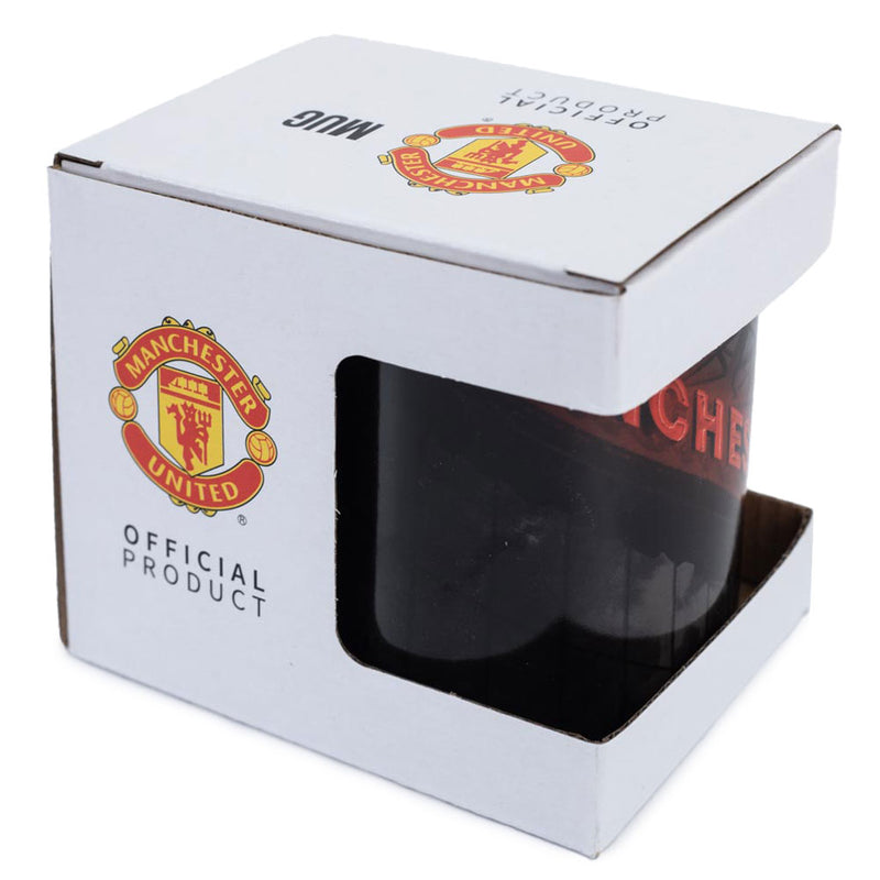 Manchester United FC Old Trafford Mug, close-up detail