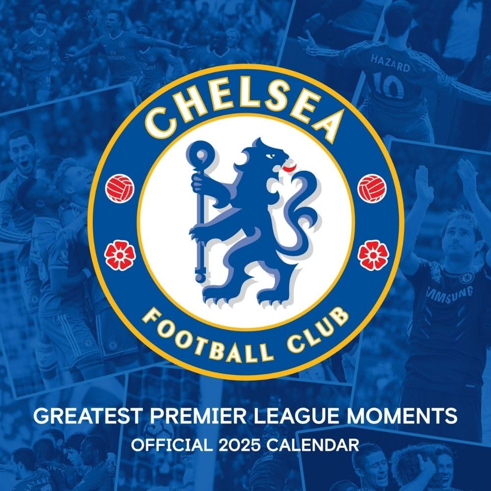 Chelsea FC Legends Square Calendar 2025