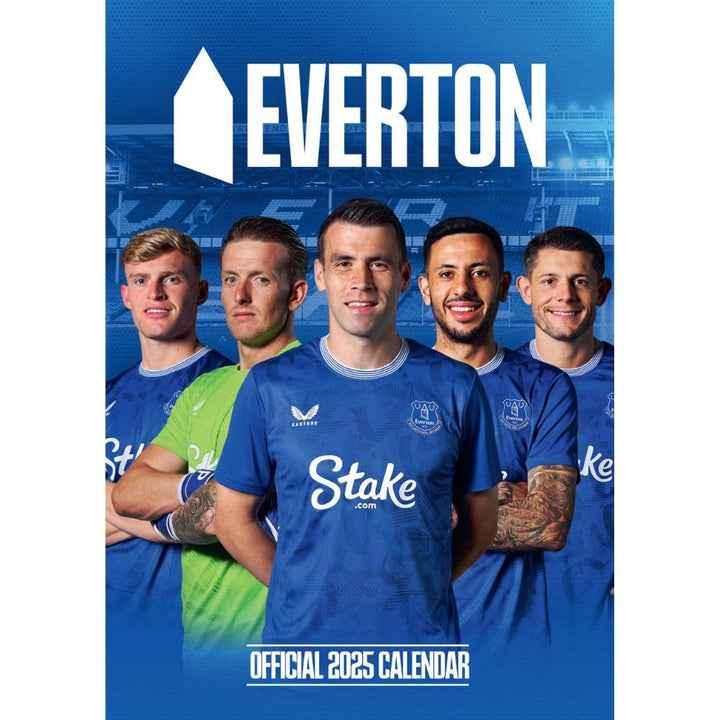 Everton FC A3 2025 Calendar