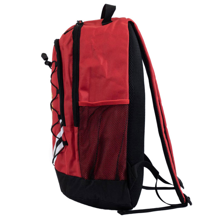 Official Manchester United FC Crest Stripe Backpack