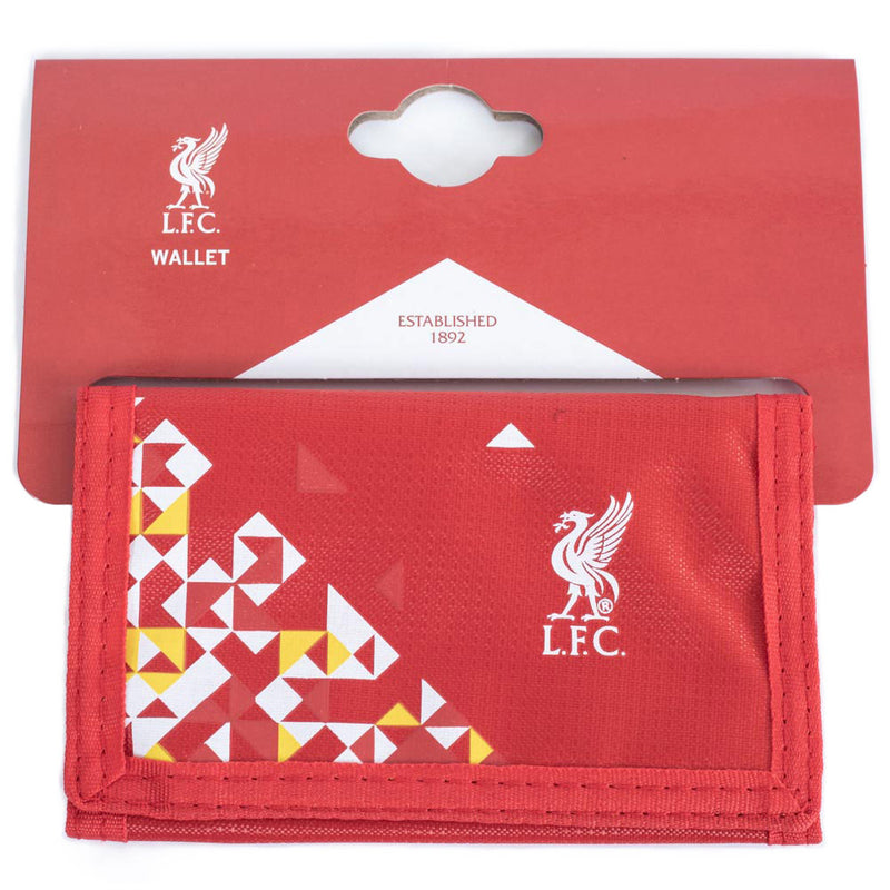 Liverpool FC Particle Wallet, close-up detail
