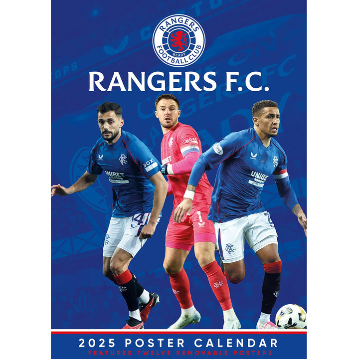 Rangers FC A3 2025 Calendar