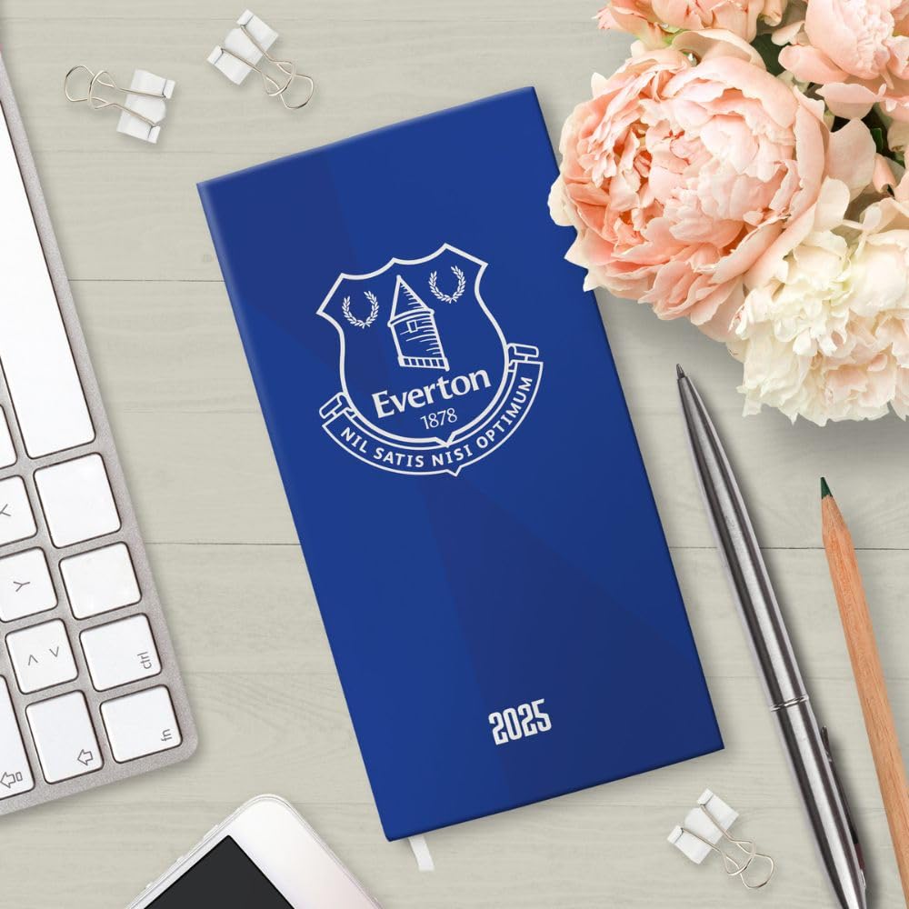 Everton FC Slim 2025 Diary