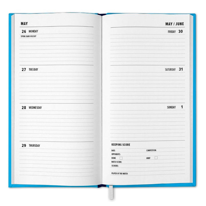 Manchester City FC Slim 2025 Diary